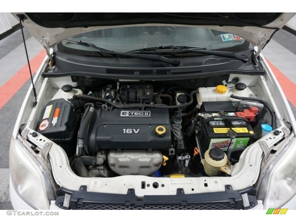 2008 Aveo LT Sedan - Summit White / Charcoal photo #42