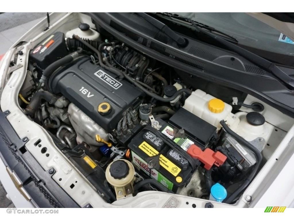 2008 Aveo LT Sedan - Summit White / Charcoal photo #45