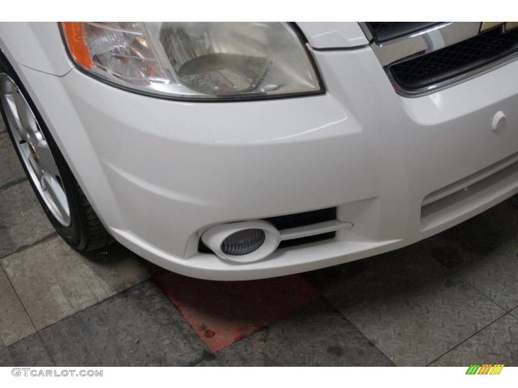2008 Aveo LT Sedan - Summit White / Charcoal photo #49
