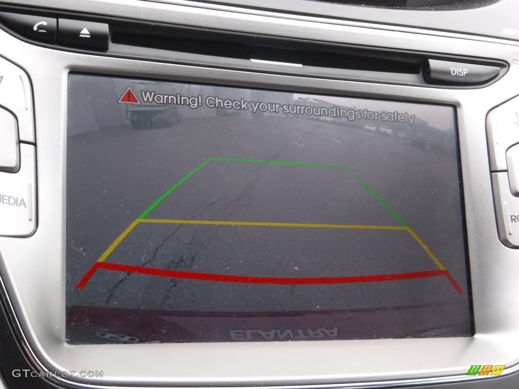 2013 Elantra Limited - Red / Black photo #19