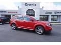 2016 Redline 2 Coat Pearl Dodge Journey Crossroad Plus  photo #1