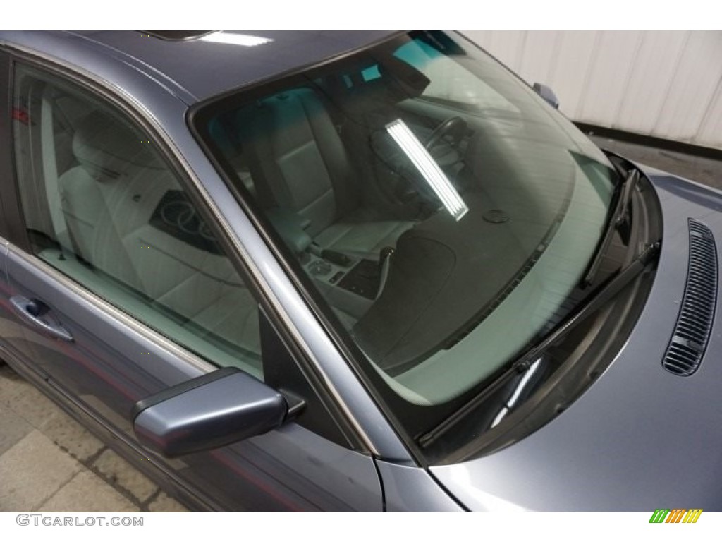 2003 3 Series 330xi Sedan - Steel Blue Metallic / Grey photo #89