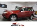 2009 Camellia Red Pearl Subaru Forester 2.5 X  photo #1