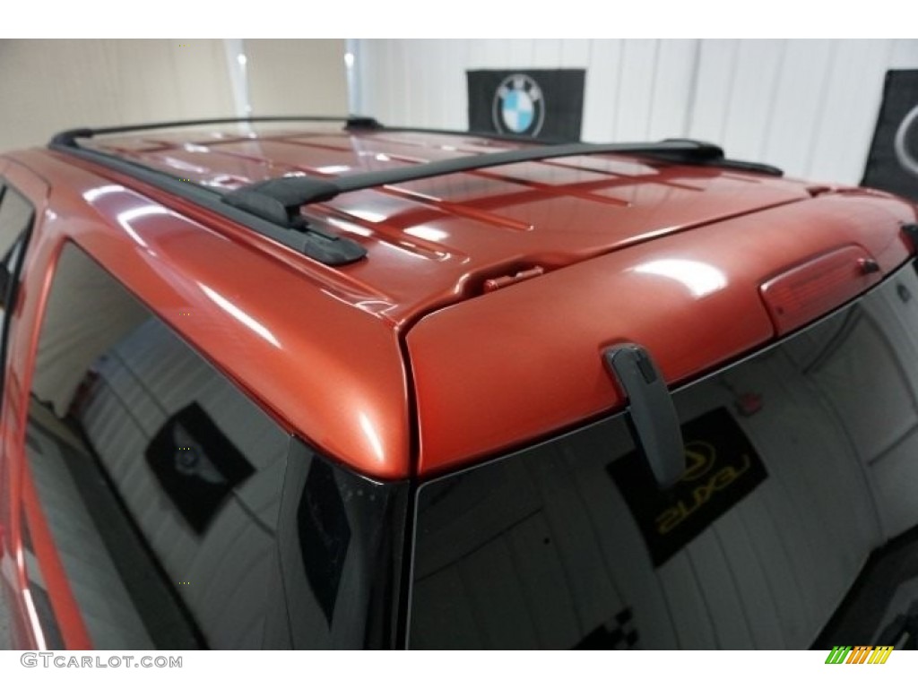 2003 Expedition Eddie Bauer 4x4 - Laser Red Tinted Metallic / Medium Parchment photo #102