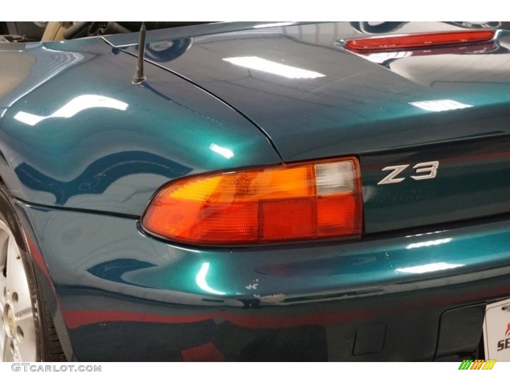 1999 Z3 2.3 Roadster - Boston Green Metallic / Beige photo #72