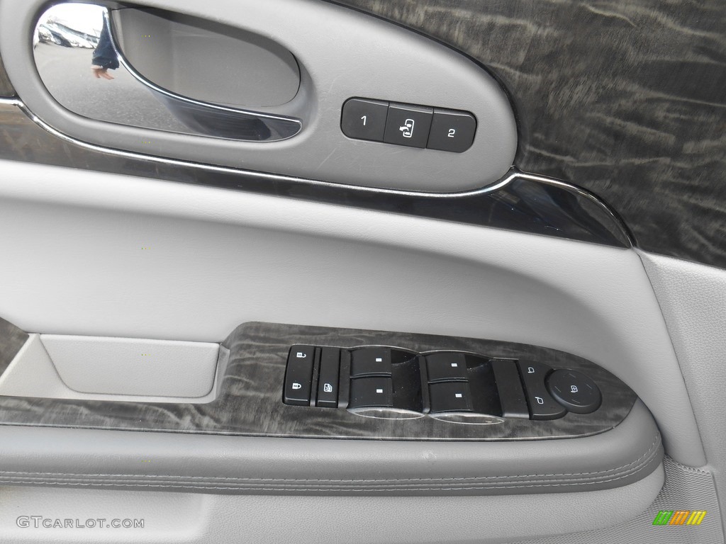 2014 Enclave Leather - Atlantis Blue Metallic / Titanium photo #9