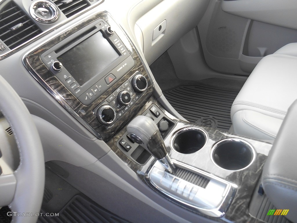 2014 Enclave Leather - Atlantis Blue Metallic / Titanium photo #13