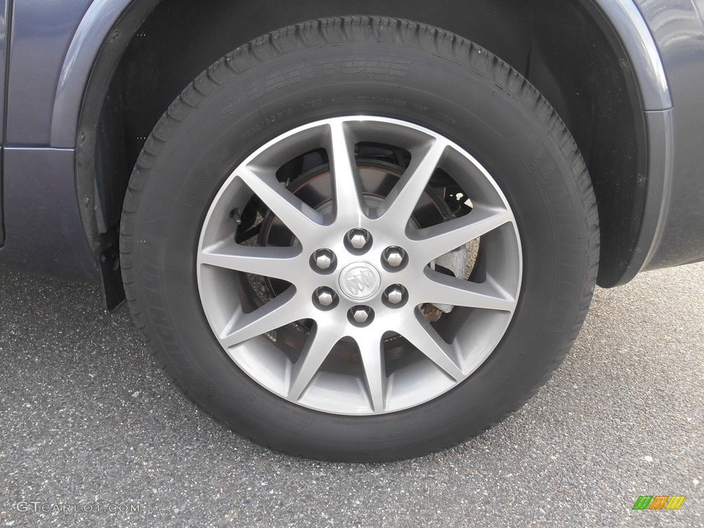 2014 Enclave Leather - Atlantis Blue Metallic / Titanium photo #15