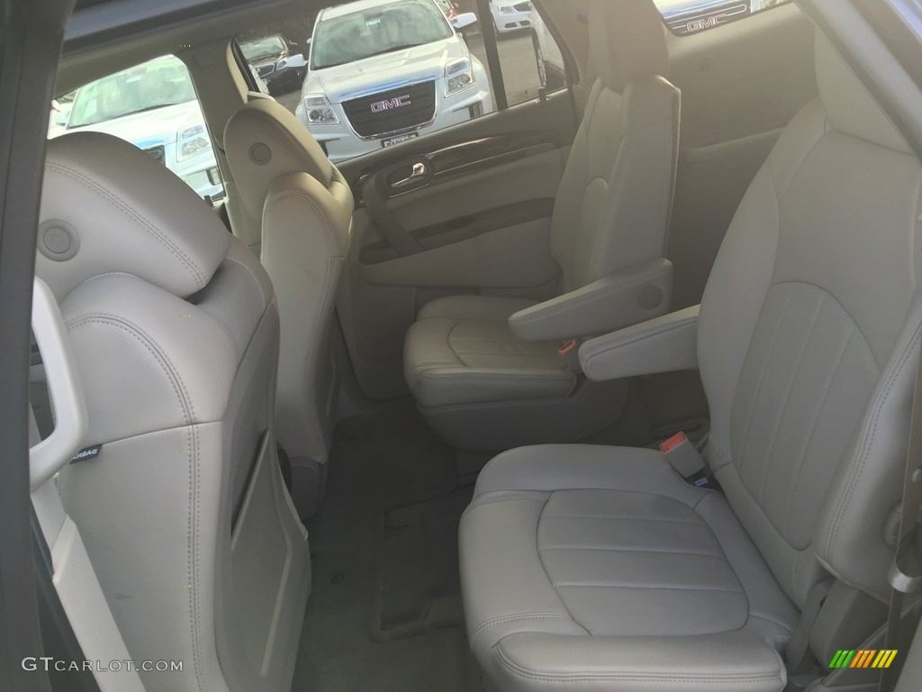 2014 Enclave Leather - Atlantis Blue Metallic / Titanium photo #17