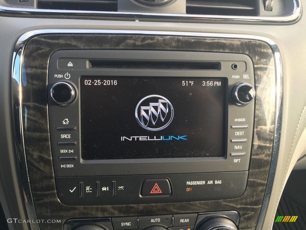 2014 Enclave Leather - Atlantis Blue Metallic / Titanium photo #23
