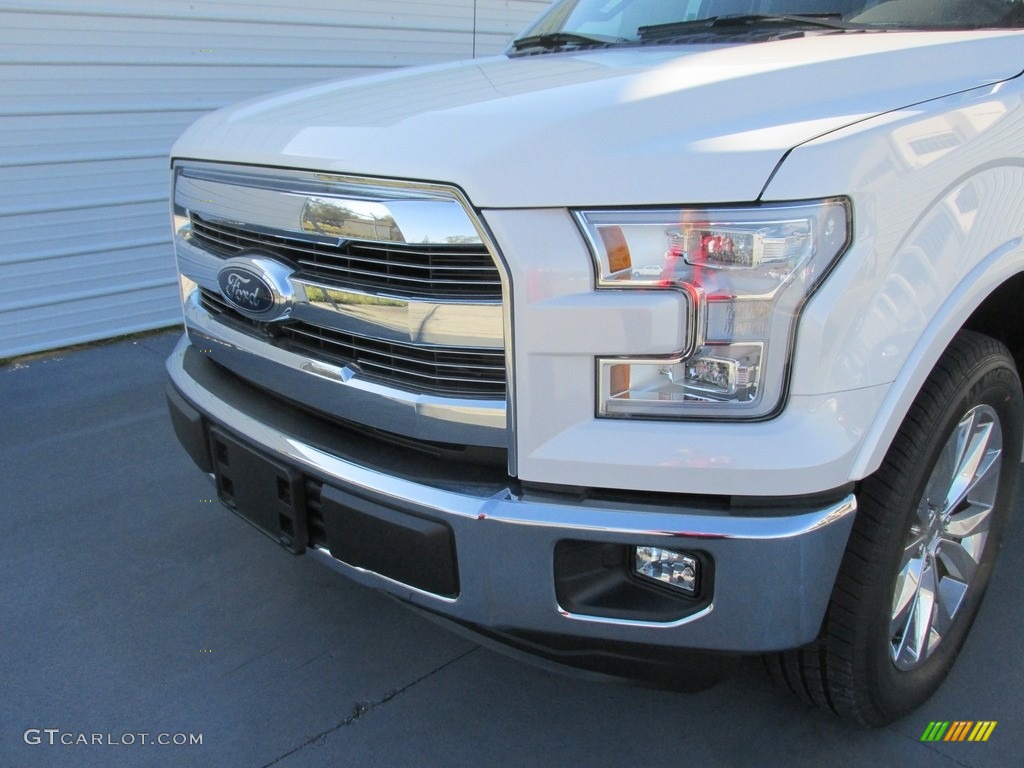 2016 F150 King Ranch SuperCrew - White Platinum / King Ranch Java photo #10