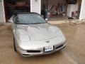 2002 Light Pewter Metallic Chevrolet Corvette Convertible  photo #5