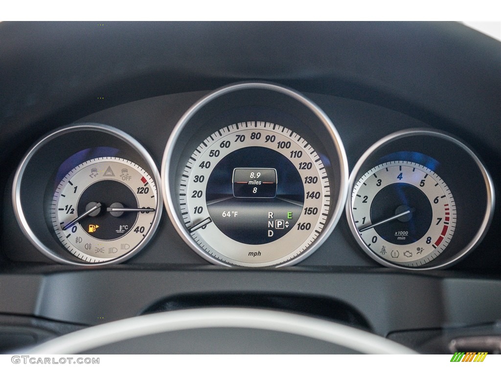 2016 Mercedes-Benz E 550 Cabriolet Gauges Photo #111067406