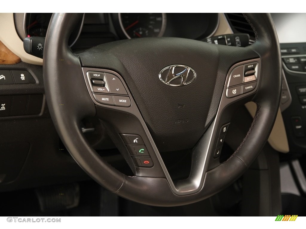 2013 Santa Fe GLS AWD - Hampton Green Pearl / Beige photo #6
