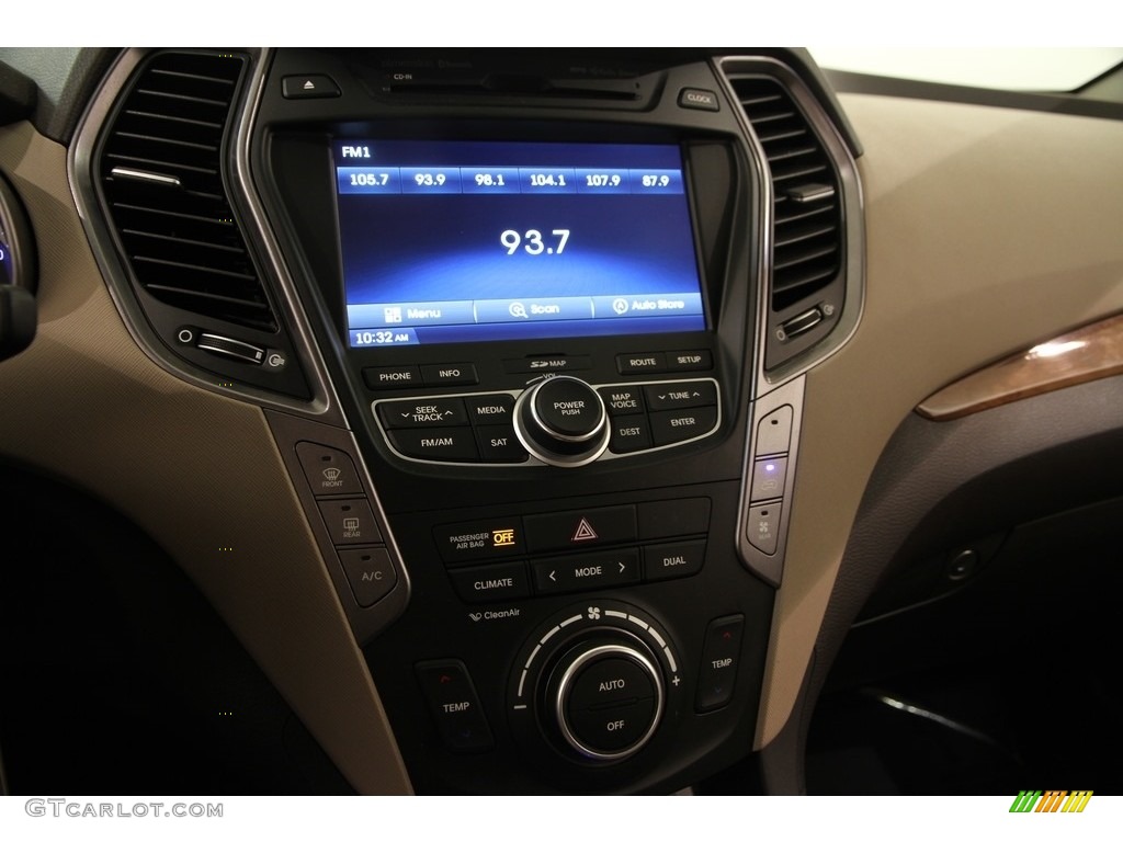 2013 Santa Fe GLS AWD - Hampton Green Pearl / Beige photo #8