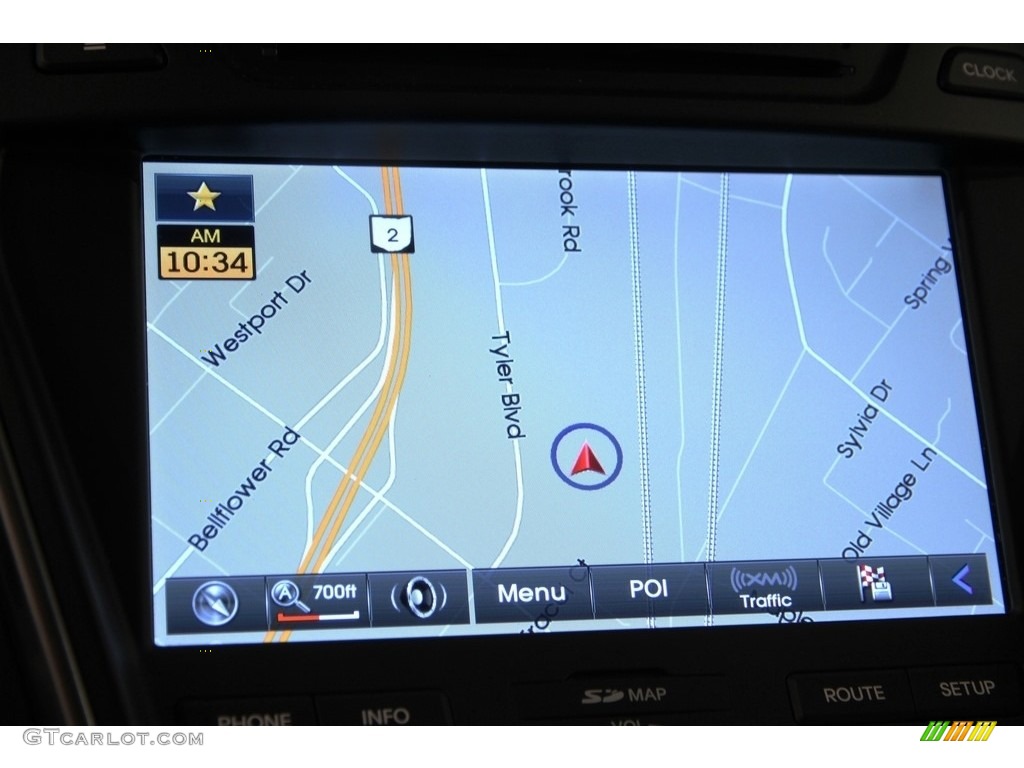 2013 Santa Fe GLS AWD - Hampton Green Pearl / Beige photo #10