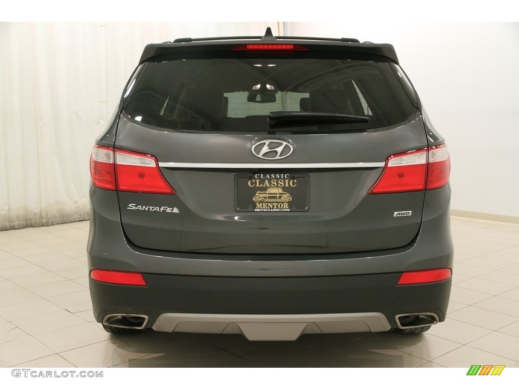 2013 Santa Fe GLS AWD - Hampton Green Pearl / Beige photo #15
