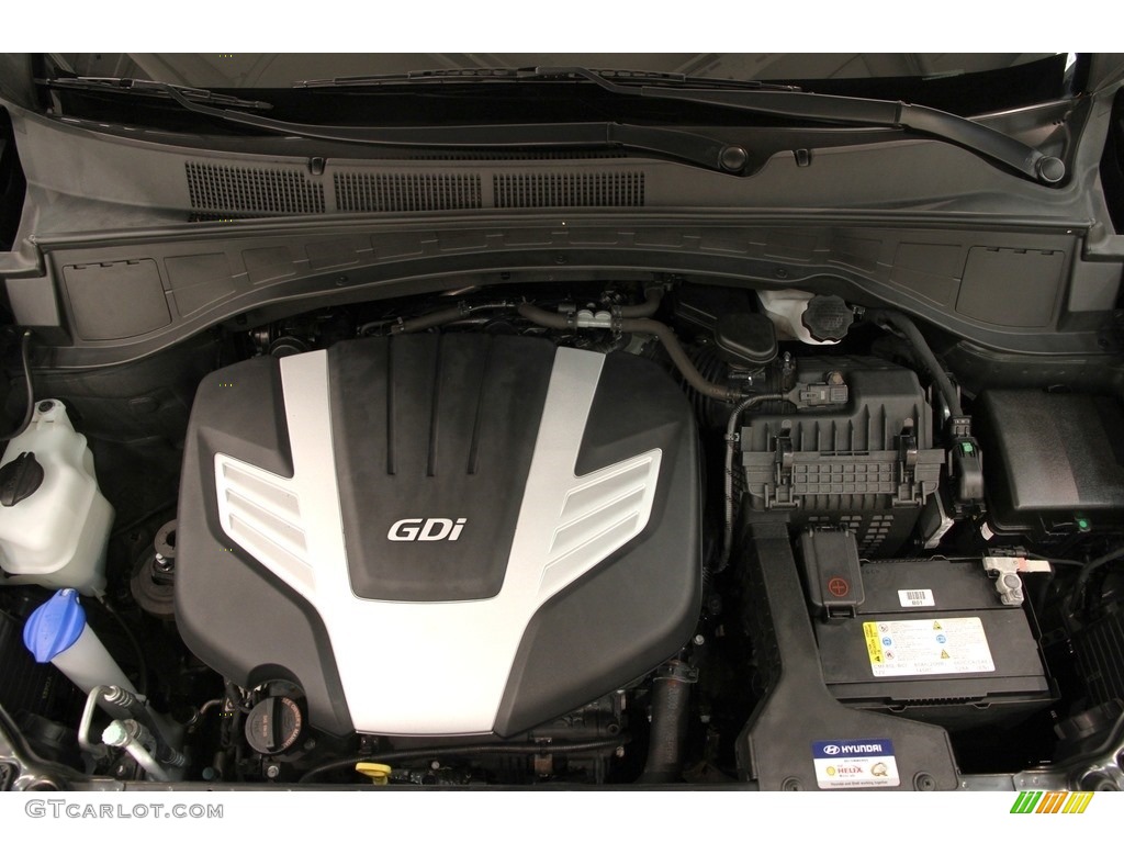 2013 Santa Fe GLS AWD - Hampton Green Pearl / Beige photo #16