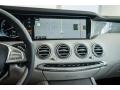 2016 Mercedes-Benz S Crystal Grey/Black Interior Controls Photo