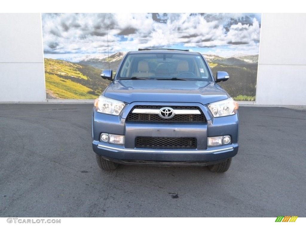 2010 4Runner Limited 4x4 - Shoreline Blue Pearl / Sand Beige photo #6