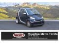 Deep Black 2009 Smart fortwo passion cabriolet