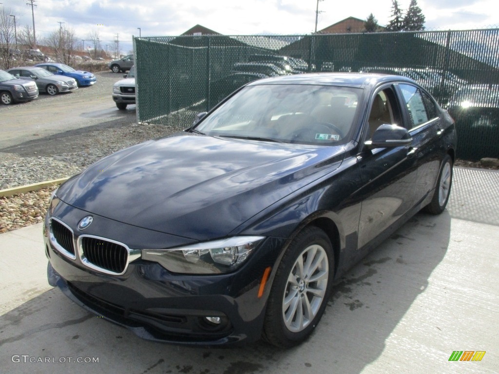 2016 3 Series 320i xDrive Sedan - Mediterranean Blue Metallic / Venetian Beige photo #7