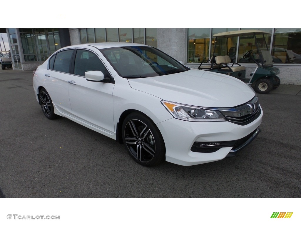 White Orchid Pearl 2016 Honda Accord Sport Sedan Exterior Photo #111072128