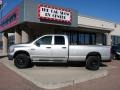 2007 Bright Silver Metallic Dodge Ram 2500 SLT Quad Cab 4x4 Big Horn  photo #2