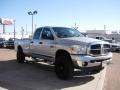 2007 Bright Silver Metallic Dodge Ram 2500 SLT Quad Cab 4x4 Big Horn  photo #7