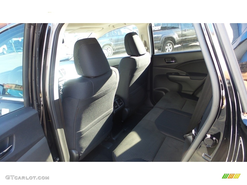 2016 CR-V EX AWD - Crystal Black Pearl / Black photo #9