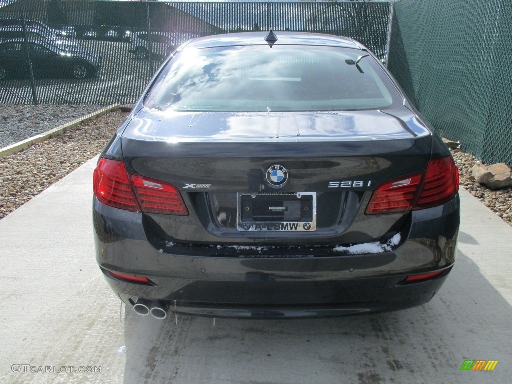 2016 5 Series 528i xDrive Sedan - Jet Black / Black photo #9