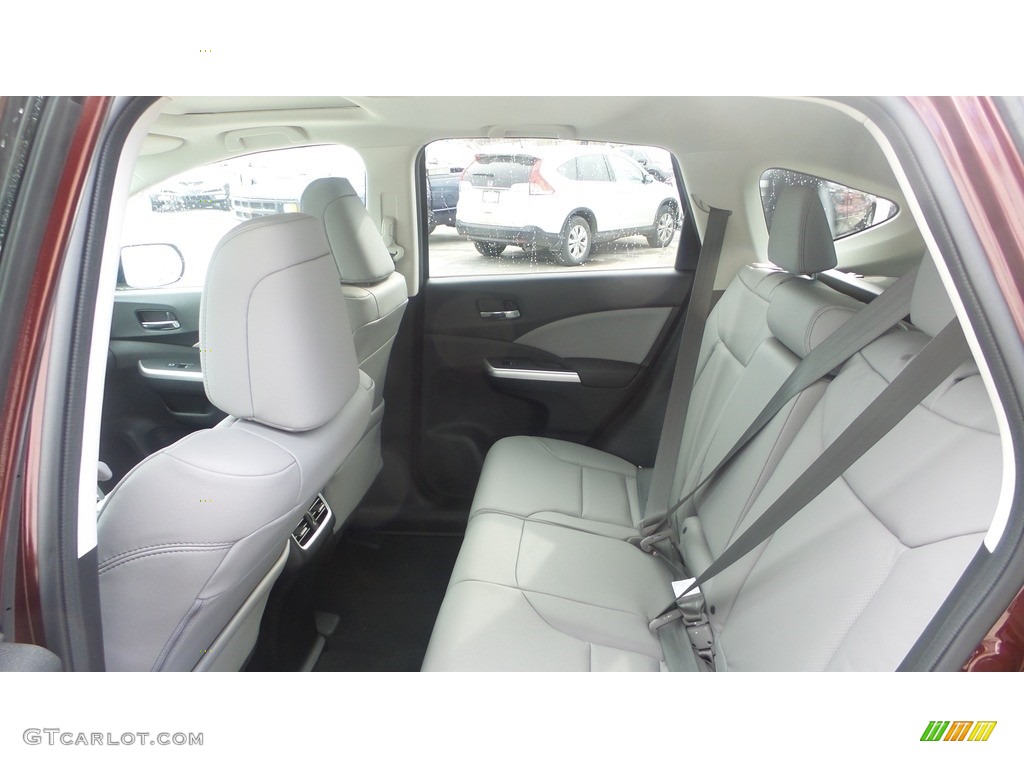 2016 CR-V EX-L AWD - Basque Red Pearl II / Gray photo #10