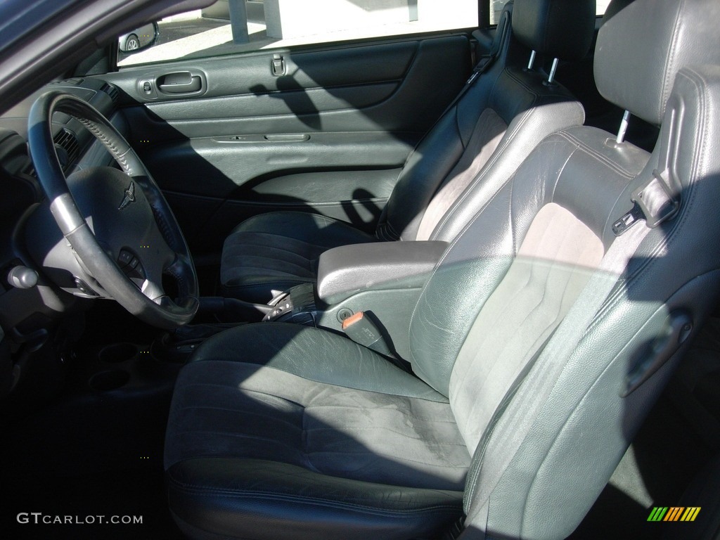 2005 Sebring Touring Convertible - Magnesium Pearl / Dark Slate Gray photo #9