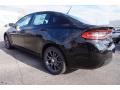 2016 Pitch Black Dodge Dart SE  photo #2