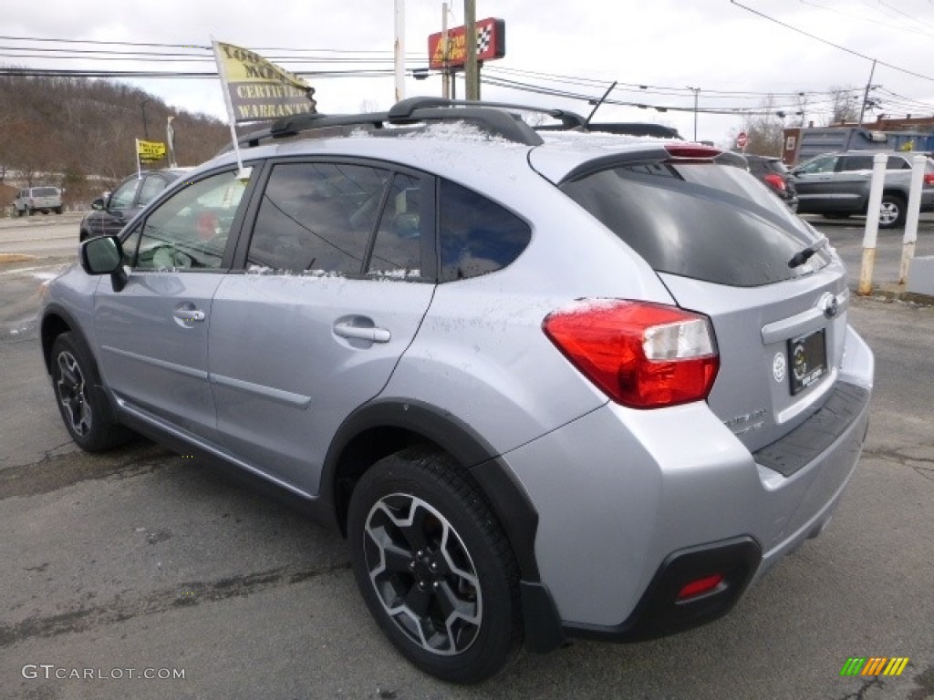 2014 XV Crosstrek 2.0i Premium - Ice Silver Metallic / Black photo #5