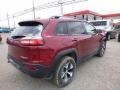 2016 Deep Cherry Red Crystal Pearl Jeep Cherokee Trailhawk 4x4  photo #7