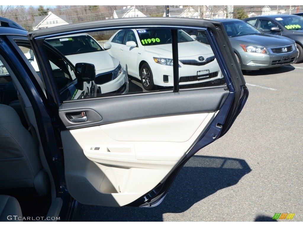 2013 XV Crosstrek 2.0 Limited - Marine Blue Pearl / Ivory photo #22