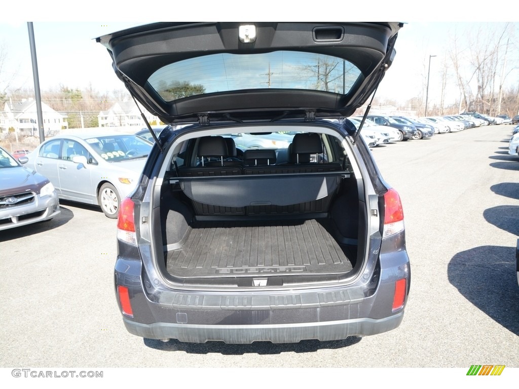 2013 Outback 3.6R Limited - Graphite Gray Metallic / Off Black Leather photo #8