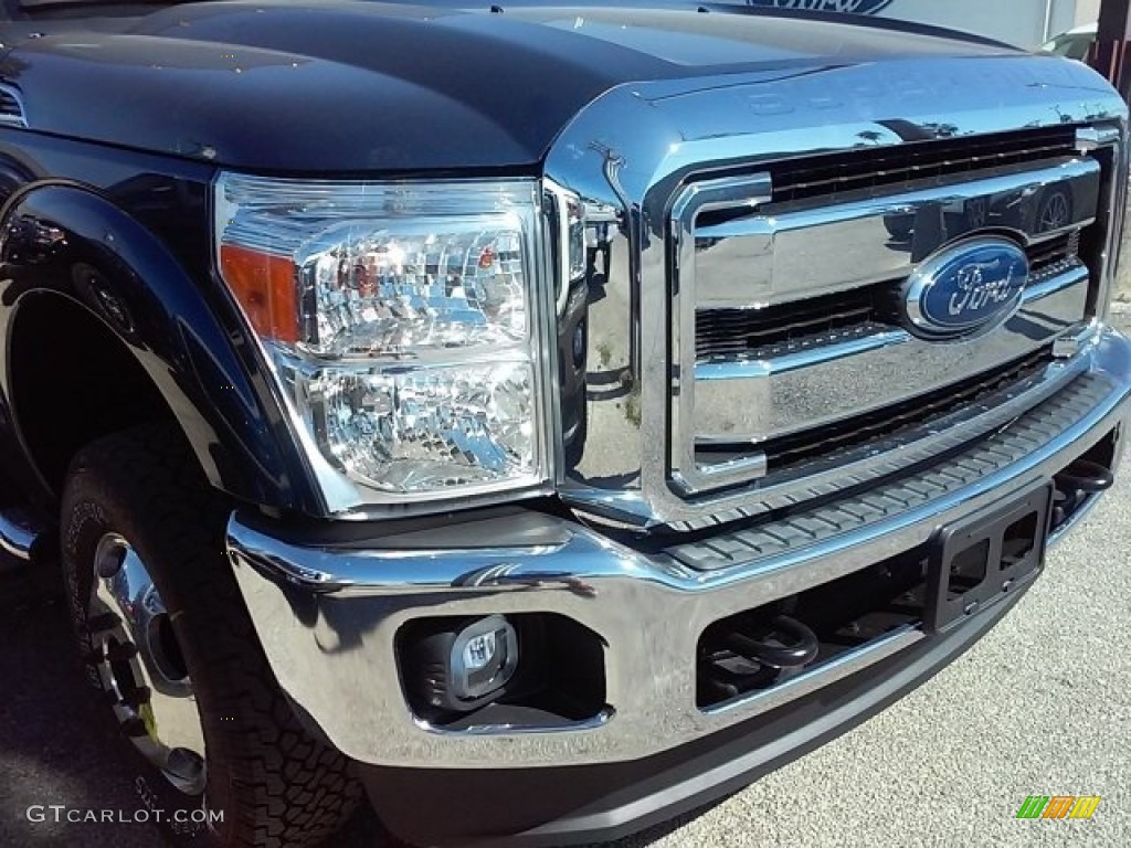 2016 F350 Super Duty XLT Crew Cab 4x4 DRW - Blue Jeans Metallic / Steel photo #10