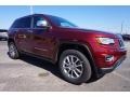 2016 Velvet Red Pearl Jeep Grand Cherokee Limited  photo #4