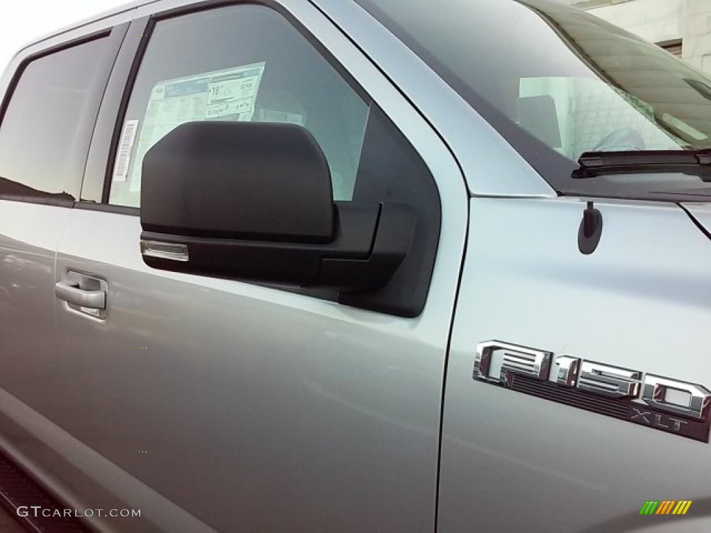 2016 F150 XLT SuperCrew - Ingot Silver / Black photo #35