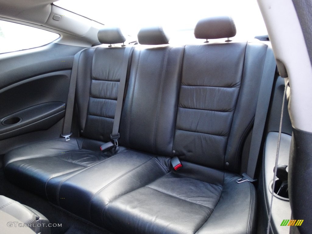 2009 Accord EX-L V6 Coupe - Belize Blue Pearl / Black photo #16