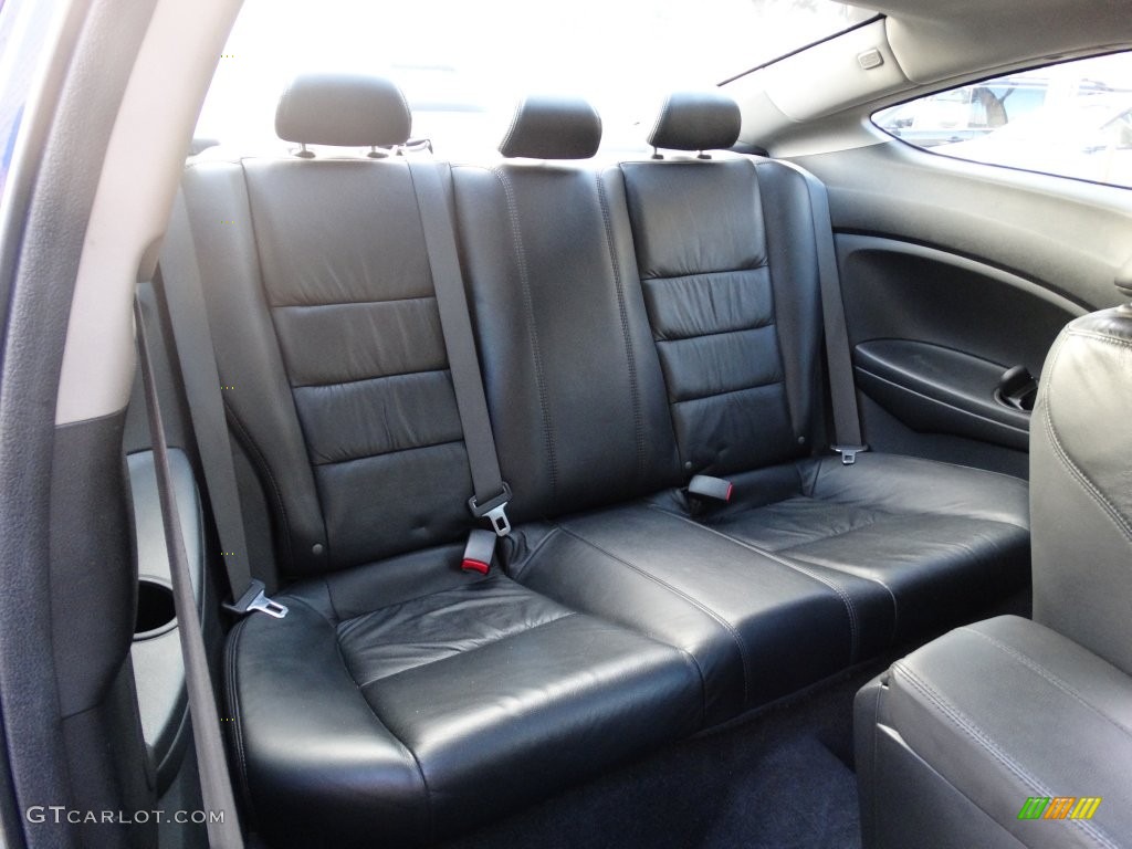 2009 Accord EX-L V6 Coupe - Belize Blue Pearl / Black photo #18