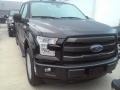 2016 Shadow Black Ford F150 Lariat SuperCrew 4x4  photo #1