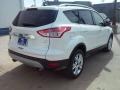 2016 White Platinum Metallic Ford Escape Titanium  photo #8