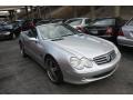 2005 Brilliant Silver Metallic Mercedes-Benz SL 600 Roadster  photo #19