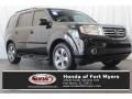 2014 Crystal Black Pearl Honda Pilot EX-L  photo #1