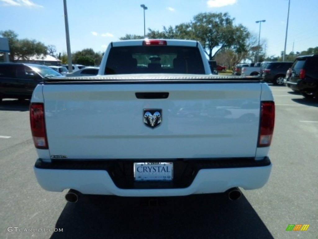 2012 Ram 1500 ST Quad Cab - Bright White / Dark Slate Gray/Medium Graystone photo #7