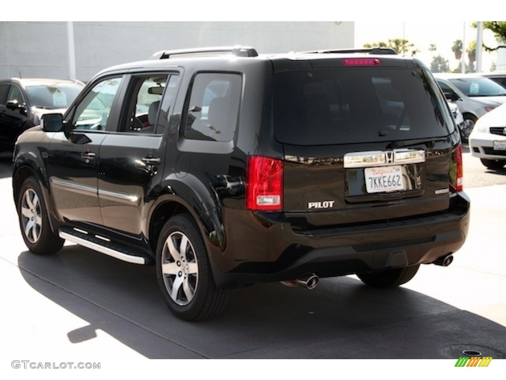 2015 Pilot Touring - Crystal Black Pearl / Gray photo #2