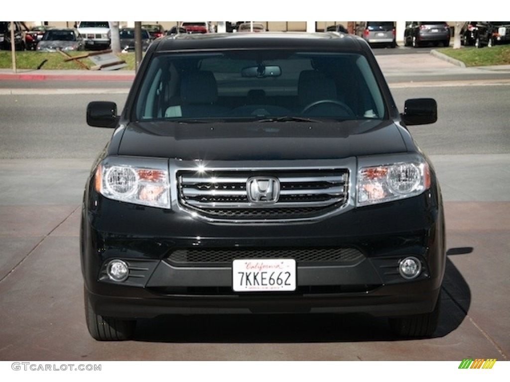 2015 Pilot Touring - Crystal Black Pearl / Gray photo #7